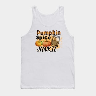 Pumpkin spice junkie Tank Top